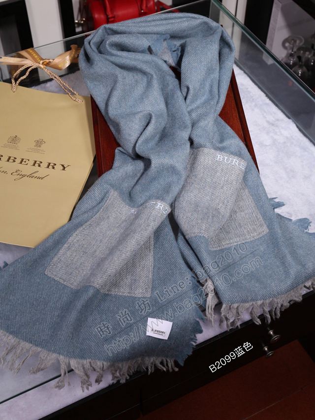 Burberry圍巾 官網款 情侶款 巴寶莉多功能披肩 Burberry羊羔絨口袋圍巾  llwj6577